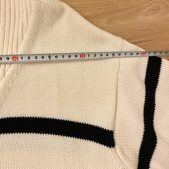 Zara Oversized Stripe Knit Sweater knitwear - Picture 13 of 16
